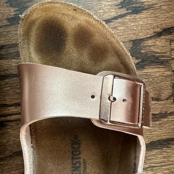 Birkenstock Arizona Metallic Sandals - kids size 3 / EU 34 - Picture 6 of 8